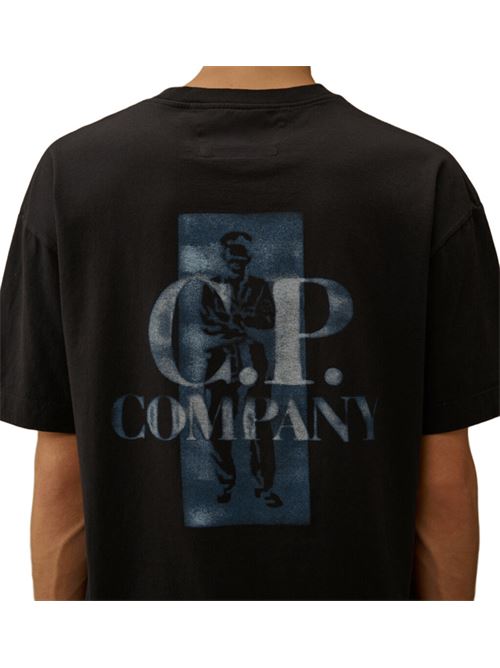 JERSEY COMFORT LOGO T-SHIRT C.P. COMPANY | TS143A110579W888